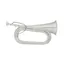 John Packer JP Bb Bugle - Silverplate